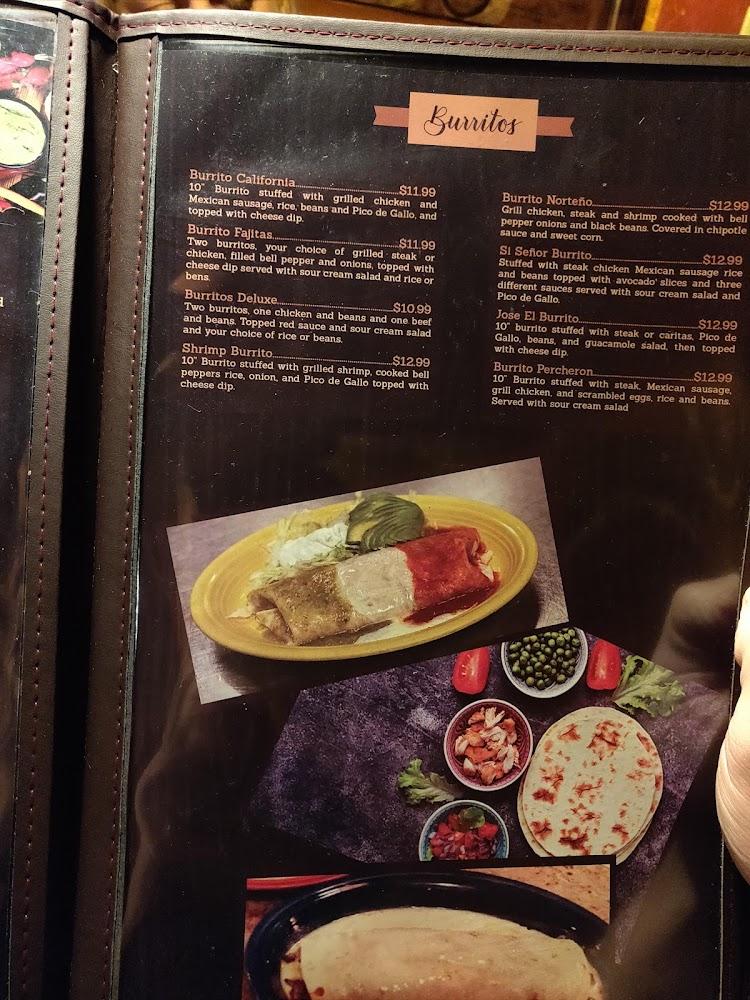 Si Senor! - Menu Scan 4